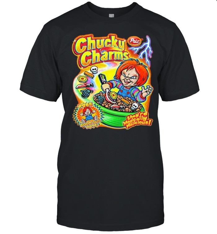 Chucky Charms Horror Movie Cereal Parody  Classic Men's T-shirt