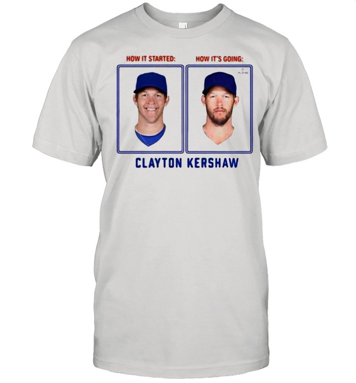Clayton Kershaw Then And Now Los Angeles Shirt