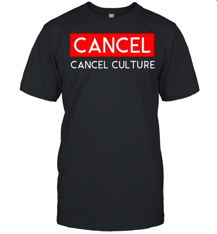 Cancel cancel culture shirt Classic Men's T-shirt