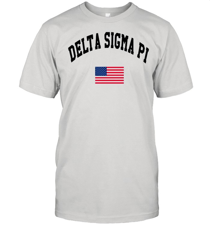 Delta Sigma Pi American Flag shirt Classic Men's T-shirt