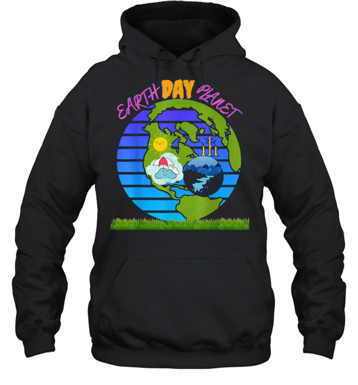 Earth day planet 2021 Unisex Hoodie