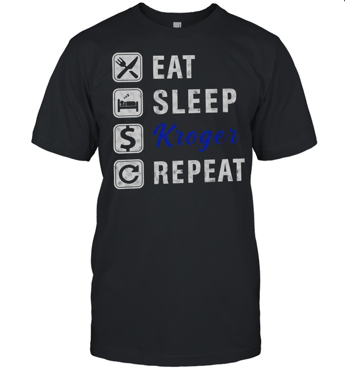 Eat Sleep Kroger Repeat shirt Classic Men's T-shirt