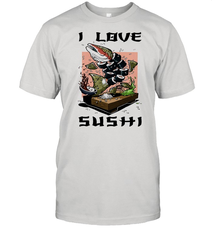 I love sushi shirt Classic Men's T-shirt
