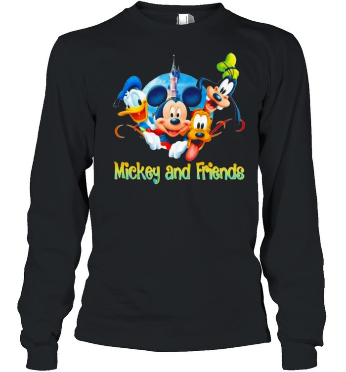 Mickey And Friends Disney Long Sleeved T-shirt