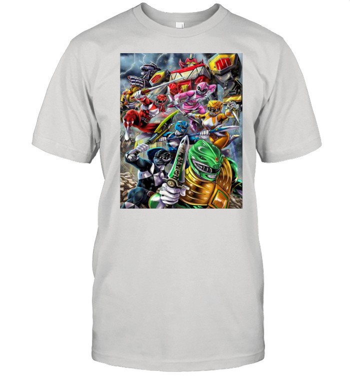 Mighy Morphin Power Rangers Original Custom Shirt