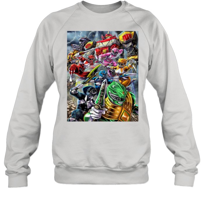 Mighy Morphin Power Rangers Original Custom  Unisex Sweatshirt