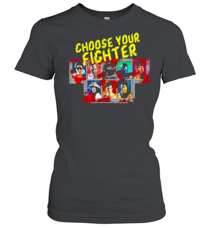 Mortal KomBat KlasSic Choose Your Fighter shirt Classic Women's T-shirt