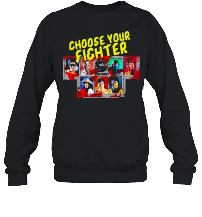Mortal KomBat KlasSic Choose Your Fighter shirt Unisex Sweatshirt