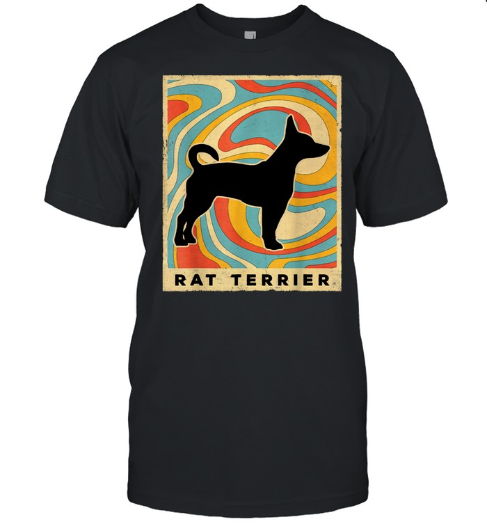 Rat Terrier Dog Retro Vintage shirt Classic Men's T-shirt