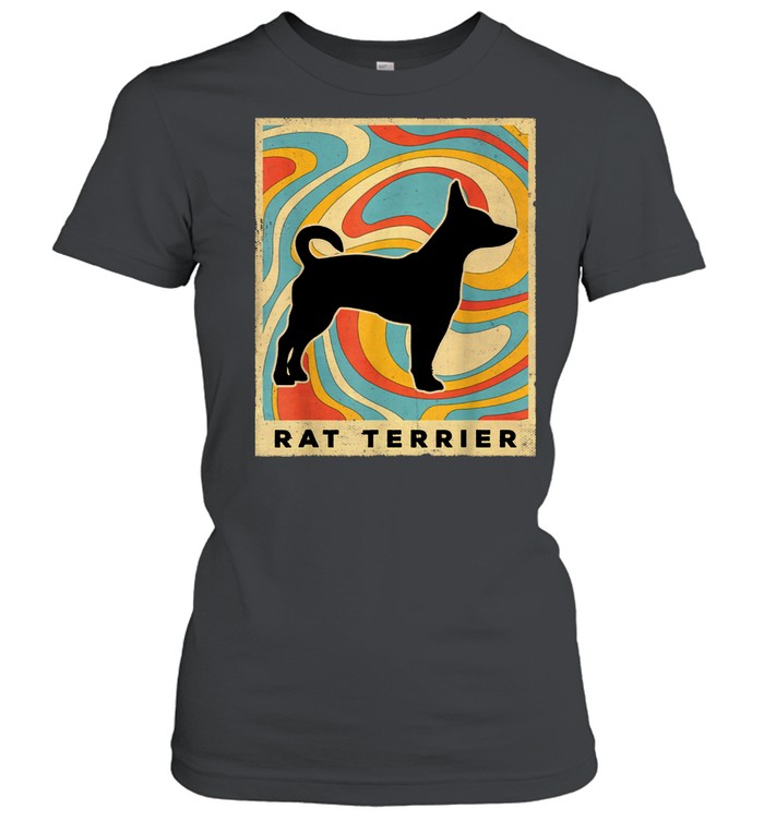 Rat Terrier Dog Retro Vintage shirt Classic Women's T-shirt