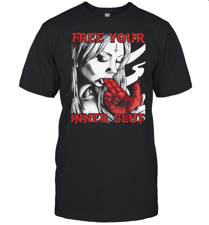 Satan Free Your Inner Slut shirt Classic Men's T-shirt