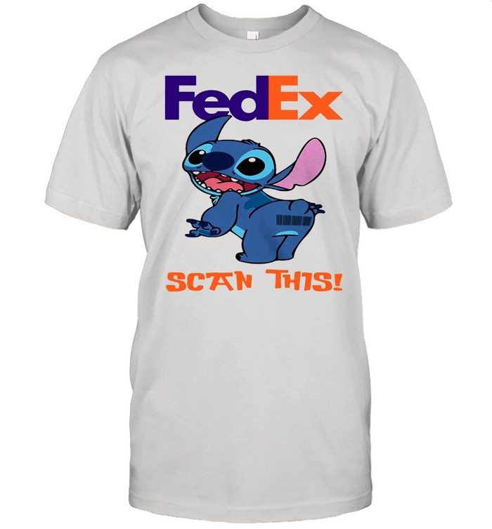 Stitch Fedex Scan This shirt