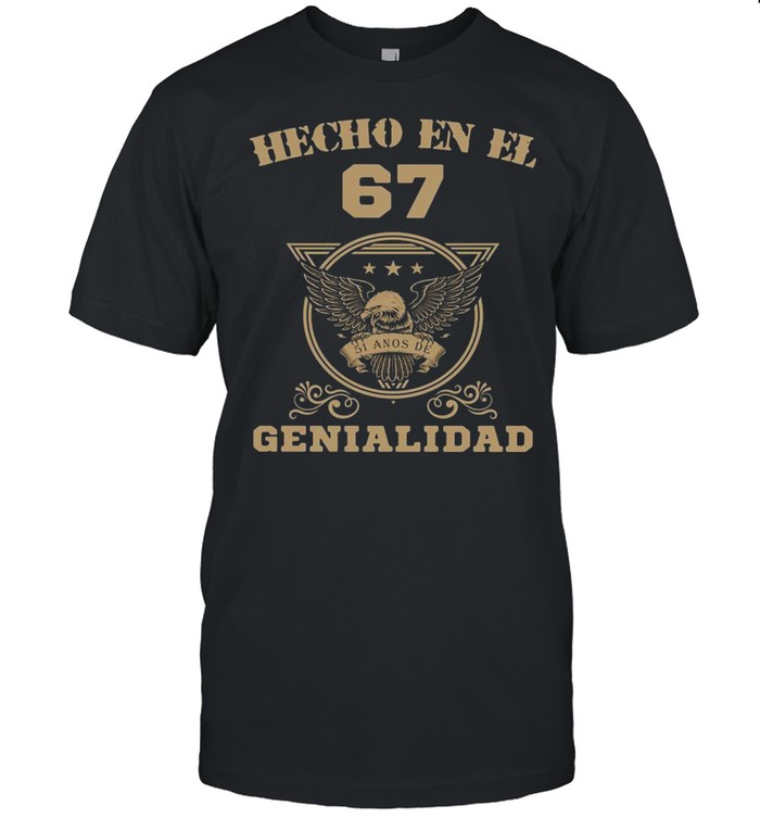 Hecho En El 67 Genialidad T-shirt Classic Men's T-shirt