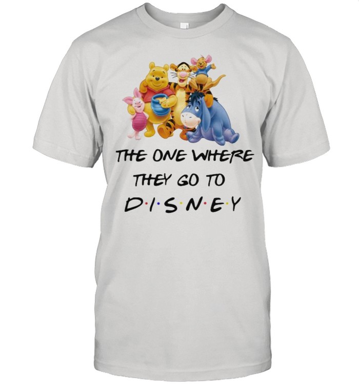 The One Where They Go To Disney Winnie The Pooh Movie  Classic Men's T-shirt