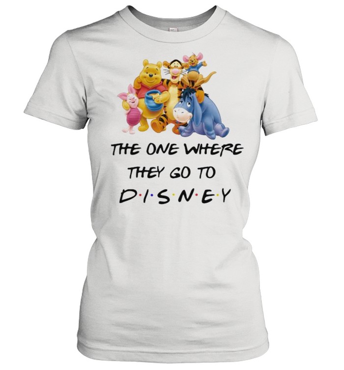 The One Where They Go To Disney Winnie The Pooh Movie Classic Women's T-shirt