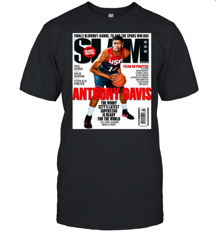 Slam Anthony Davis 2021 shirt