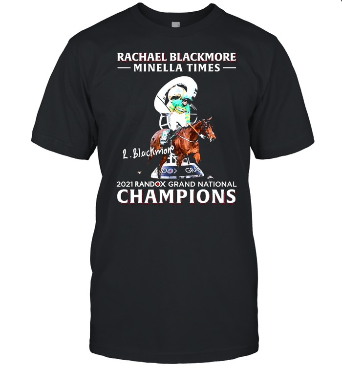 Rachael Blackmore Minella Times 2021 Randox Grand National Champions  Classic Men's T-shirt