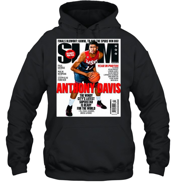 Slam Anthony Davis 2021 shirt Unisex Hoodie