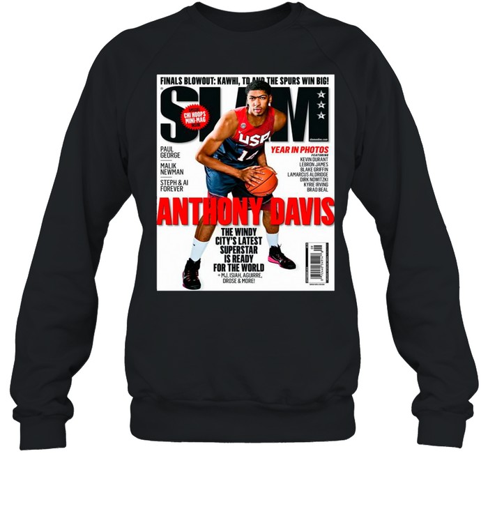 Slam Anthony Davis 2021 shirt Unisex Sweatshirt