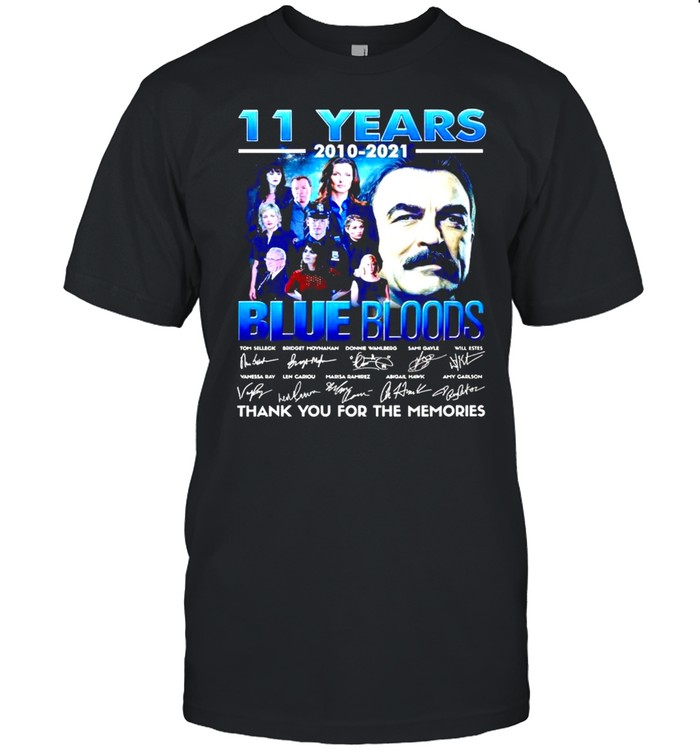 11 years Blue Bloods 2010 2021 thank you for the memories shirt Classic Men's T-shirt