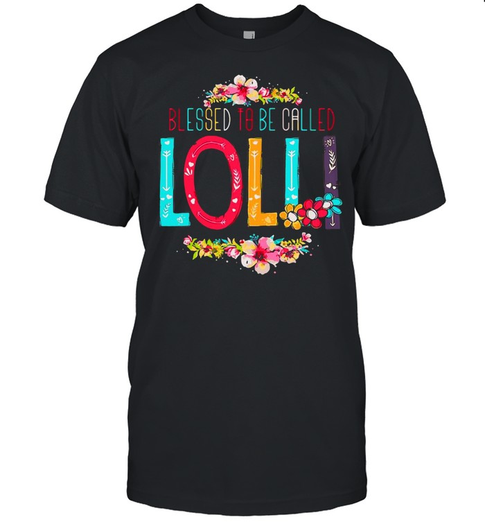 Blessed To Be Called Lolli  Lolli To Be Mothers Day T-shirt Classic Men's T-shirt