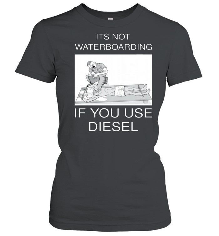 Frosset brevpapir Lad os gøre det Its not waterboarding if you use diesel shirt - Trend T Shirt Store Online