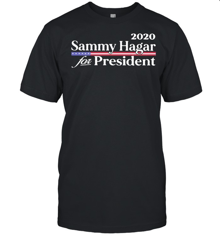 2020 sammy hagar for president shirt Classic Men's T-shirt