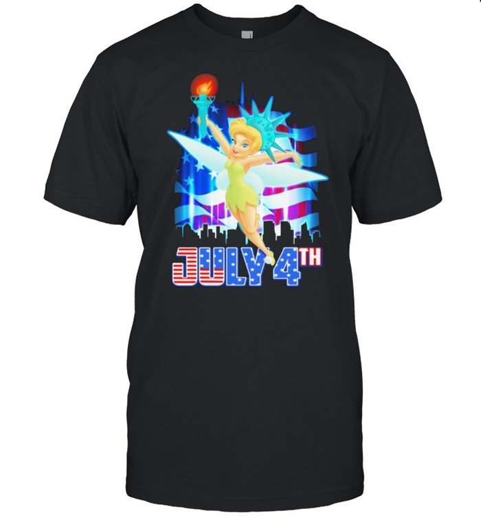 July 4th Independence Tinker Bell Disney Shirt