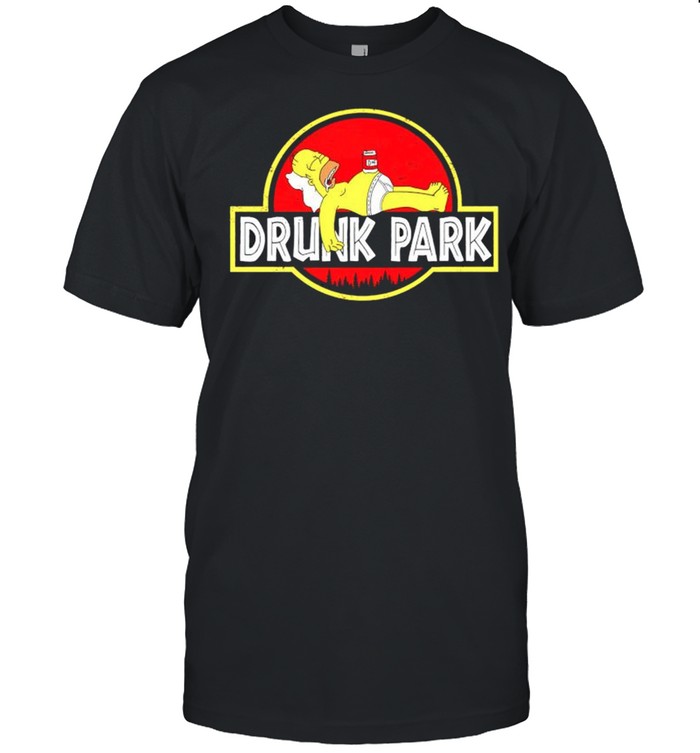 Simpson Jurassic Drunk Park shirt