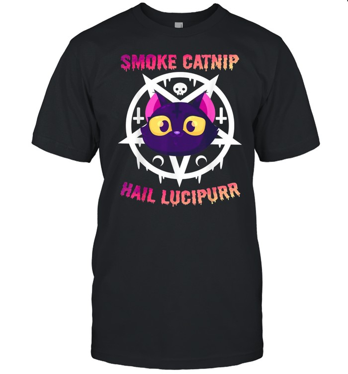 Smoke Catnip Hail Lucipurr shirt Classic Men's T-shirt
