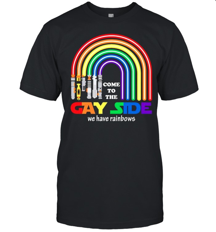 Star Wars LGBT come to the gay side shirt Classic Men's T-shirt