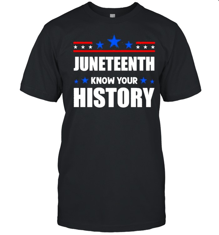 Juneteenth Know Your History – Black Lives Matter shirt Classic Men's T-shirt