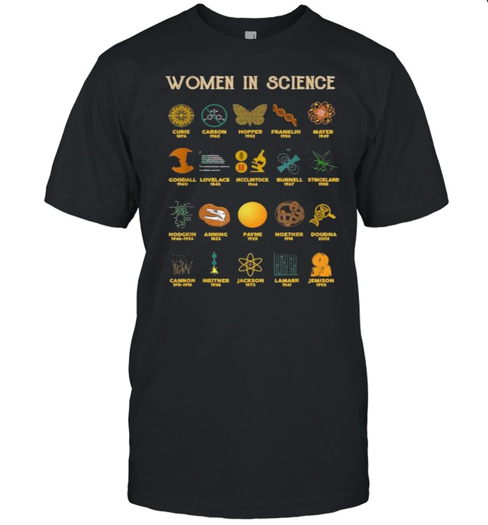Women In Science Year Of Accomplishments Shirt