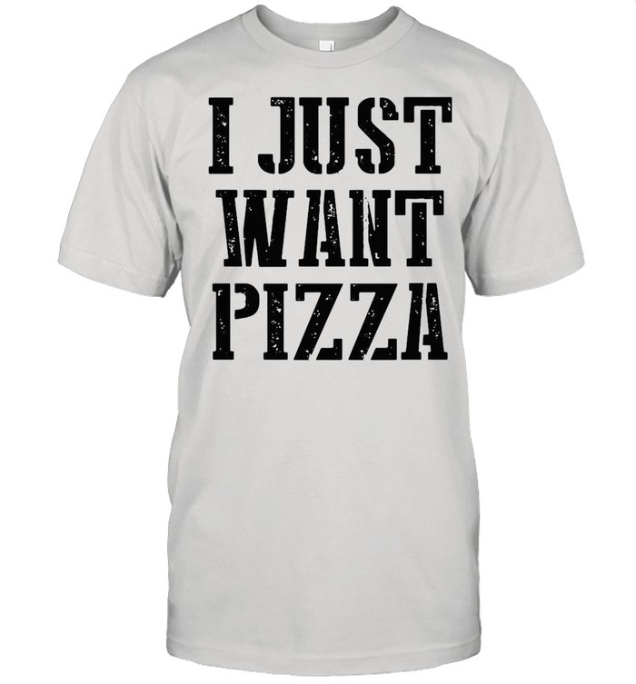 I just want pizza shirt Classic Men's T-shirt