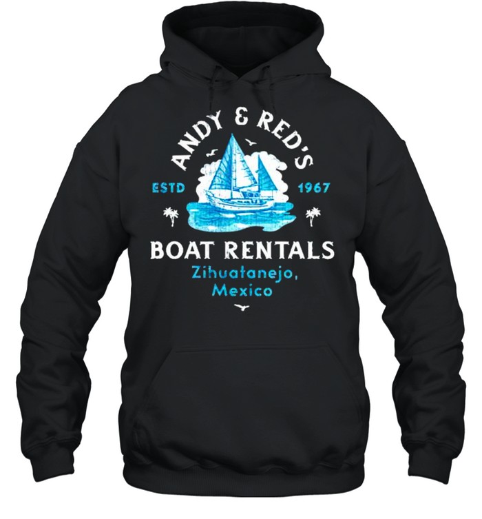 Andy and Reds Boat Rentals shirt Unisex Hoodie