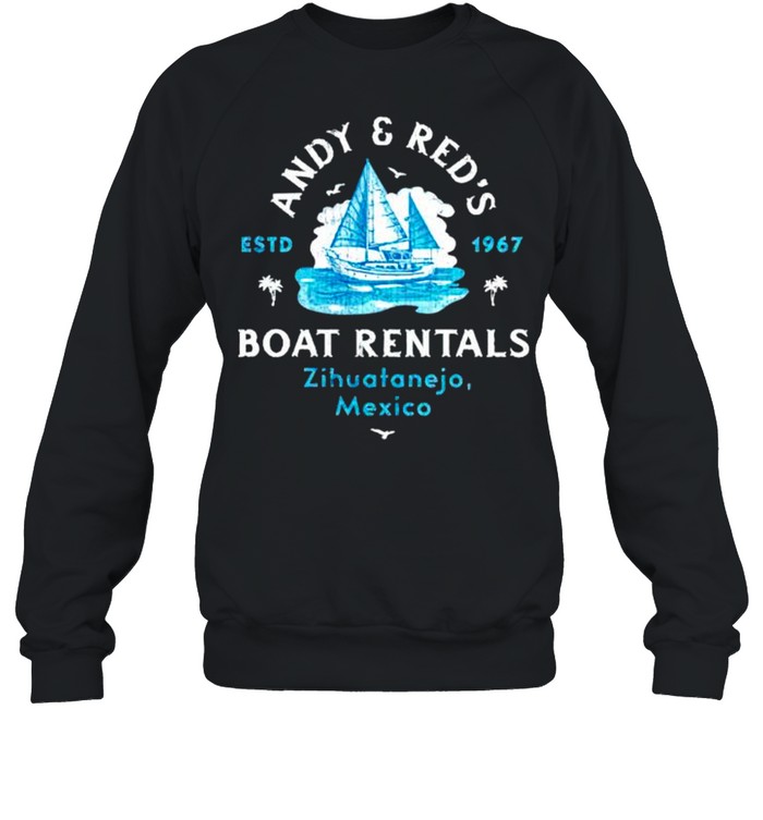 Andy and Reds Boat Rentals shirt Unisex Sweatshirt