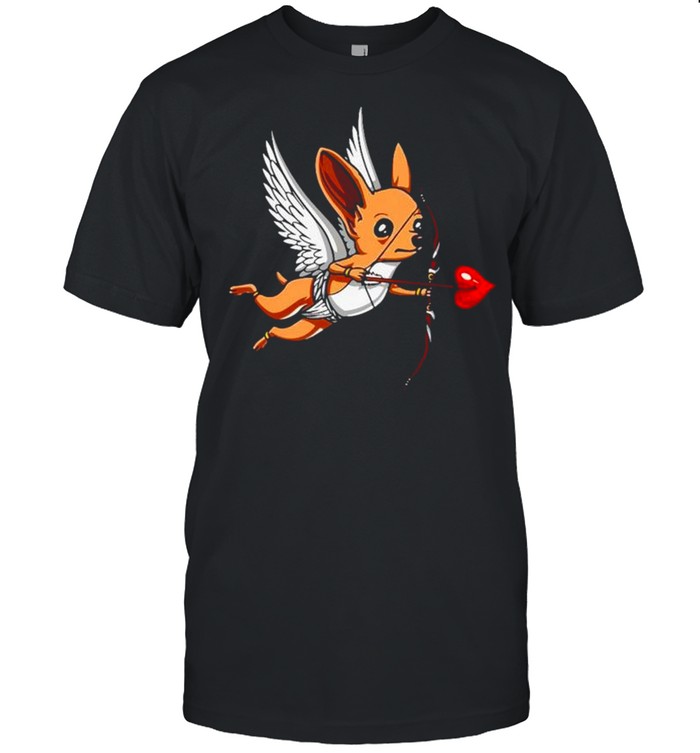 Chihuahua Cupid dog lovers shirt