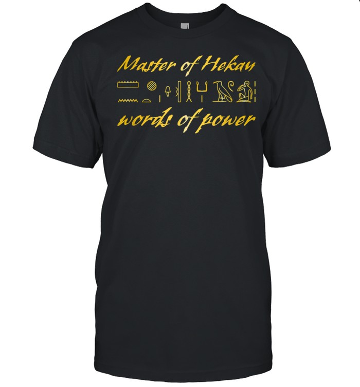 Master of Words of Power shirt Classic Men's T-shirt