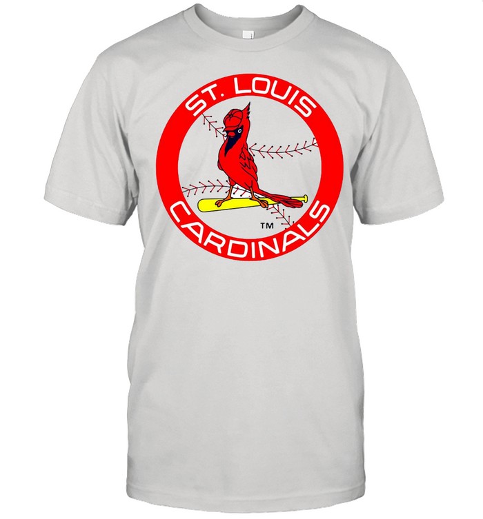 St. Louis Cardinals Fathead Logo Giant Removable Decal T-shirt Classic Men's T-shirt