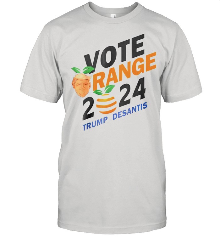 Vote Orange Trump DeSantis 2024 shirt