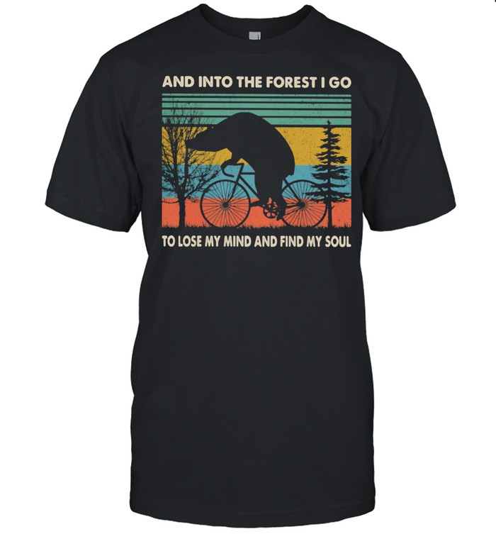 And Into The Forest I Go To Lose My Mind And Find y Soul Pig vintage  Classic Men's T-shirt