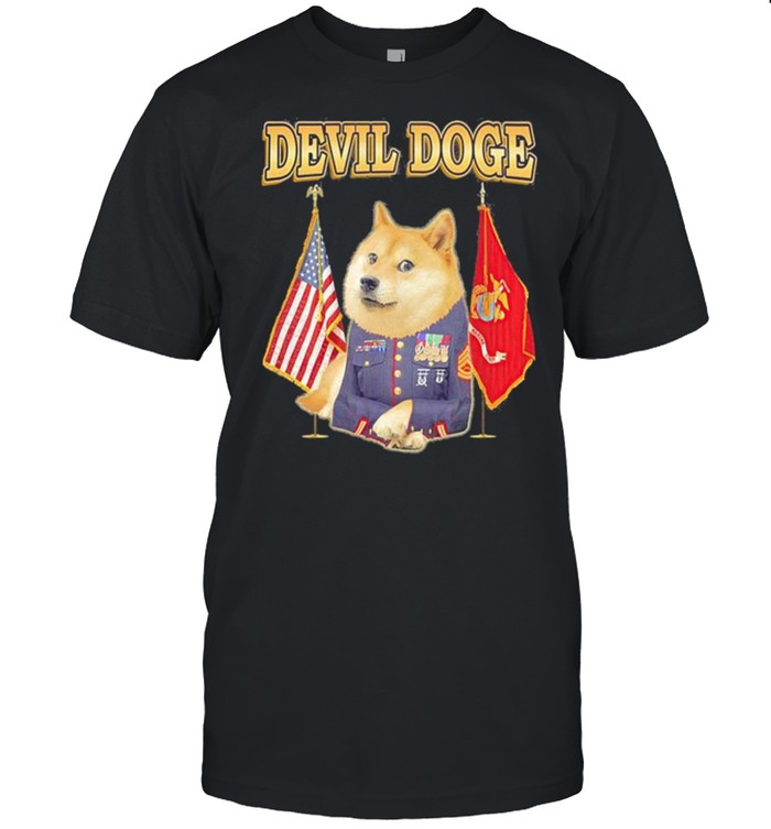 Dogecoin devil doge shirt