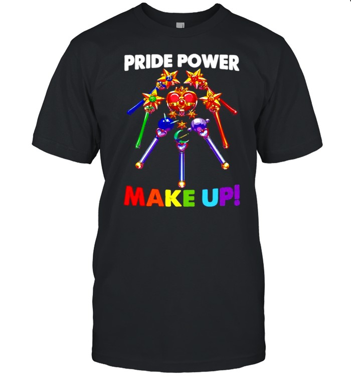 Pride Power Make Up T shirt Classic Men's T-shirt