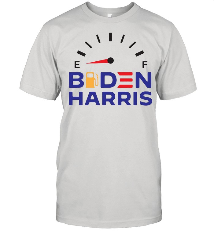Biden Harris Racing Gas Shortage T-shirt Classic Men's T-shirt