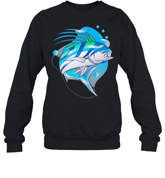 Lucky Fishing Roosterfish Tee Unisex Sweatshirt