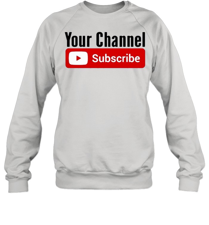 Subscribe YouTube shirt Unisex Sweatshirt