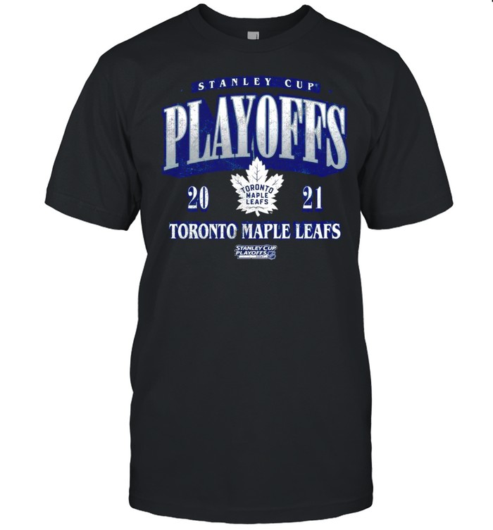 Toronto Maple Leafs Fanatics Branded 2021 Stanley Cup Playoffs Bound Ring the Alarm Tri-Blend shirt