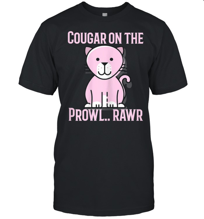 Cougar On The Prowl Rawr shirt Classic Men's T-shirt