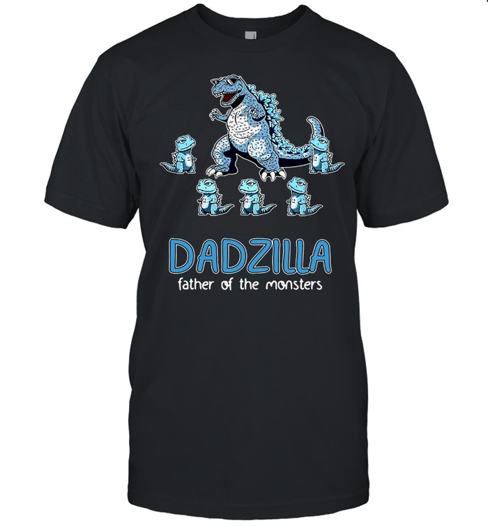 Dadzilla Father Of The Monsters Personalized  Classic Men's T-shirt
