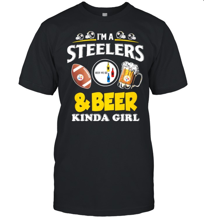 Im a steelers and beer kinda girl shirt Classic Men's T-shirt